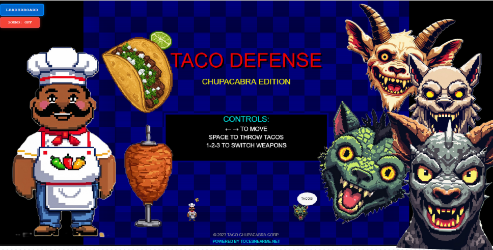 Taco Defense Game